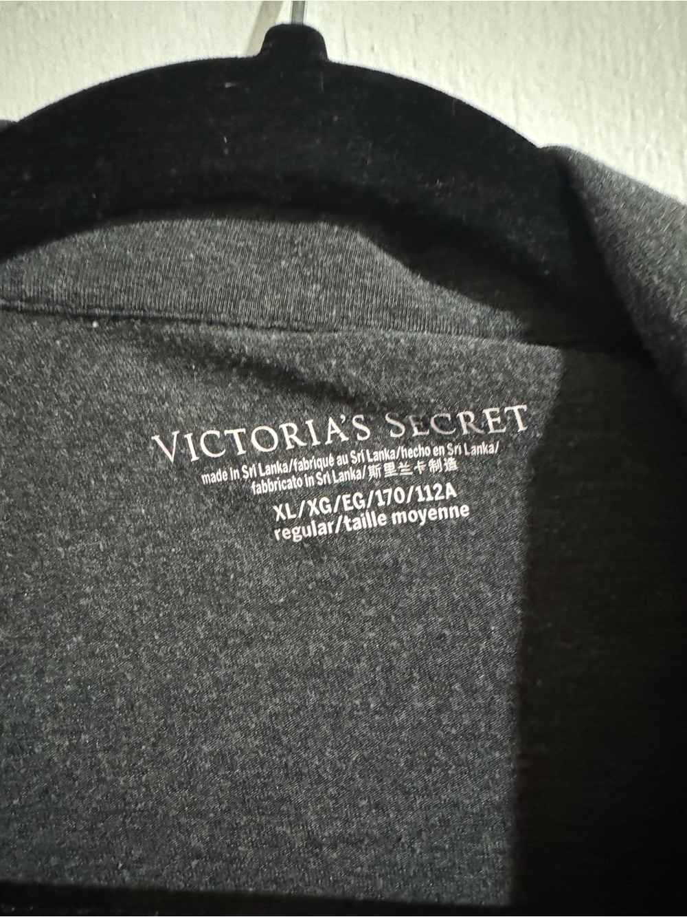 Victoria’s Secret Modal Long Pajama Set | Charcoal Gray | XL - Picture 2 of 2